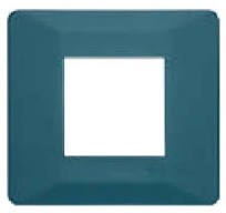 L&T entice 2 Module Cover Plate (Without Grid Frames) (Pack of 15) [Bottle Green]